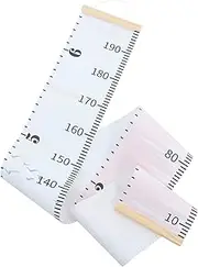LOLIPPYY Hanging Growth Chart Ruler for Decorative Wall Growth Chart for Sturdy Construction Cartoon Design for Nursery Bedroom Decor