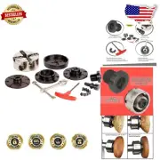 Professional Grade 3-1/2 Inch Gear Chuck with Self-Locking Grip for Woodturners