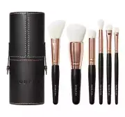Morphe Rosé Away 6-Piece Face & Eye Travel Brush Set • Brand New Authentic