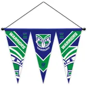New Zealand Warriors NRL Multi Pennant Wall Hanger Flag Bunting