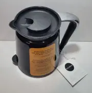 Keurig Carafe Replacement 2.0 Black Silver Handle 32 Oz New no box with tag.