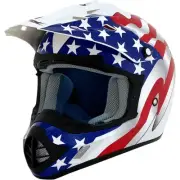 Afx FX-17 Freedom Helmet (XXXX-Large, White Flag)