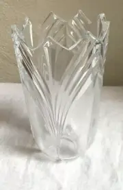 SKIO Czech Republic Bohemia Crystal Vase Martin Fait Florero New Open Box
