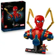 LEGO Marvel Iron Spider-Man Bust Avengers Building Set 76326