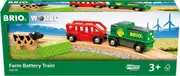 BRIO World - Farm Battery Train