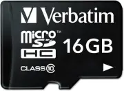 44082 16GB Premium Microsdhc Memory Card with Adapter, UHS-I V10 U1 Class 10, Bl