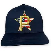 Ryder Cup Puma Hat Snapback Mens Blue Gold P Star 2020 Golf Cap Match Play