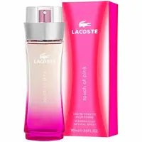 在飛比找PChome24h購物優惠-LACOSTE 粉紅觸感女性淡香水 90ml