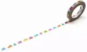 mt ex 'Half Face' Washi Masking Tape 7mm x 7m - 1 roll