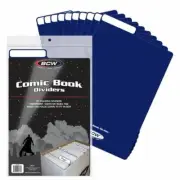 1x Comic Book Dividers - Pack of 25 Blue Dividers (1-CD-BLU)