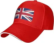 [Generic] Support United Kingdom Flag Hats United Kingdom Cap for British Men Women Adjustable Baseball Cap Hat