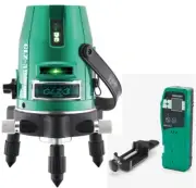 Yamashin Green Level Laser GLZ-3 2-Line Gimbal Control For Indoor/Outdoor
