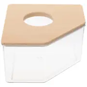 Clean Cage Hamster Bathroom Hamster Stuff Hamster Sand Bath Box for Shower Bath