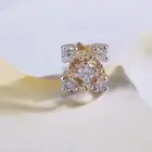 Classy 0.16 Cts Round Brilliant Cut Natural Diamond Nose Stud 18K Gold