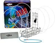 Fishernomics Handcrafted Lead-Free Crab Snare for Fishing Pole, US Manufactured Premium Loops, Highly Durable Crab Snare Trap for Crabbing Blue, Dungeness, Red & Rock Crabs (AERO)