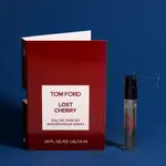 TOM FORD 失落櫻桃 LOST CHERRY 中性淡香精 1.5ML 試管香水 可噴式