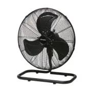 Dimplex High Velocity Oscillating Floor Fan 40cm Home Air Cooling Black