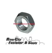 M8-1.0 Hex Jam / Thin / Half Nut Zinc Plated Steel M8x1.0 Nut 8mm x 1.0 Nuts