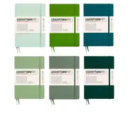[Leuchtturm1917] Leuchtturm Hardcover Ruled Notebook A5 (Green) - Pacific