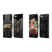 OFFICIAL UFC DRICUS DU PLESSIS LEATHER BOOK WALLET CASE FOR APPLE iPOD TOUCH MP3
