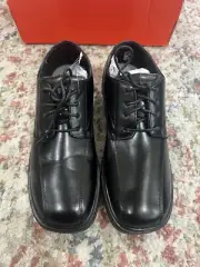 New In Box! Deer Stags Unisex Kids Gabe Oxford Black Shoes In Size 6 Wide