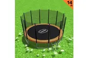 Kahuna Blizzard 14ft Trampoline-Orange