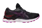 ASICS Women's Gel-Nimbus 24 Running Shoes (Black/Orchid)