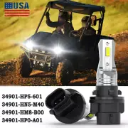 LED Headlight Bulb Lights for 2021 Kawasaki Mule pro fxt 34901-HP5-601 88475