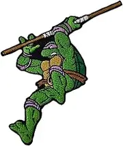 Donatello - 1980s Ninja Turtles Iron On Patch