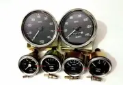 Smiths Replica Kit- Elec Temp + Oil + Fuel +Volt Gauge+Speedometer +Tacho 100 mm