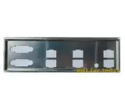 For ASRock EP2C612D16C-4L Shield I/O IO Rear Baffle Backplate Motherboard