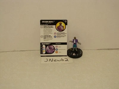 HeroClix Marvel Avengers Infinity Super Rare 040 Golden Skull and TOKENS!!!!