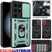 For Samsung Galaxy S25 S24 FE Ultra Plus S23 S22 S21 S20 Case Ring Holder Cover