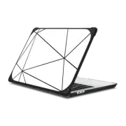 MacBook Pro 13-inch (M1 / M2 / Intel) Bounce Case Ab Tri Black on White