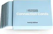 The Adventure Challenge Connection Cards – Fun Family Game for Meaningful Conversations, Road Trips & Travel – Pocket-Sized Deck for Screen-Free Bonding, Prompts for Kids, Parents & Couples