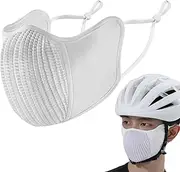 [Generic] Face Cover for Women,UV Face Shield - Windproof Anti-Fog Breathable Ice Silk Shield for Women Men Hiking Travel Running Cycling Outdoor Activities