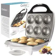 Mini Pie and Quiche Maker for Summer Baking - Nonstick Baker Cooks 6 Small