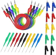 Garneck 1Set Multimeter Test Leads Kit with Banana Plug Test Leads Alligator Clips and Probes for Electrical Testing Essential Tools for Accurate Measurements and Troubleshooting
