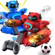 7JI RC Fighting Robots for Kids, Remote Control Wrestling Battle Robots, 2 Pl...