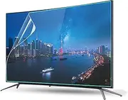 [KELUNIS] 32-75 Inch Home TV Screen Protector Film, Anti Blue Light Anti-Glare Anti Scratch Effectively Protect Eyes & Displays, for Sharp, Sony,Samsung,Hisense,LG,75" (1645 * 931)