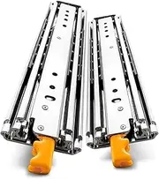 TRUSLIDE® Locking Drawer Slides 227KG Heavy Duty Draw Slide (1100mm (2200mm Extended))