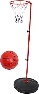 1 Set Mini Beach Pool Basketball with Inflation Fun Pool Party Games for Bright Soft Safe Design for Family Bonding
