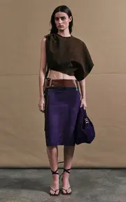 [Christopher Esber] Frida Flip Flop Pierced Suede Heel