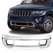 Grile Bezel Chromed Grille Frame Lower For 2014 15 16 Jeep Grand Cherokee (for: Jeep)