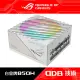 【ASUS 華碩】ROG LOKI-850P-SFX-L-GAMING White Edition 潮競白 ATX3.0 白金牌電源供應器