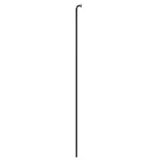 Spoke Leader Stainless Steel J-Bend 288mm Black With ½" 525075151 SAPIM Bicycle