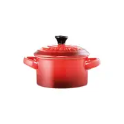 Baccarat Le Connoisseur Stoneware Mini Casserole with Lid 160ml Red - Robins Kitchen