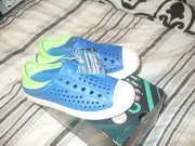 Skechers Boy's Guzman Steps - Aqua Surge Slip-On Shoes 13M Neat Slip O'ns NWB