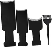 FOYTOKI 4pcs Hair Coloring Dye Plastic Paddles Set Hair Tinting Tools for Dye Kit