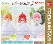 The Quintessential Quintuplets CapcharaHeroines02 CapsuleToys Total 3types